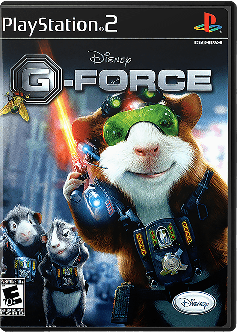 Disney G-Force box art for Playstation 2